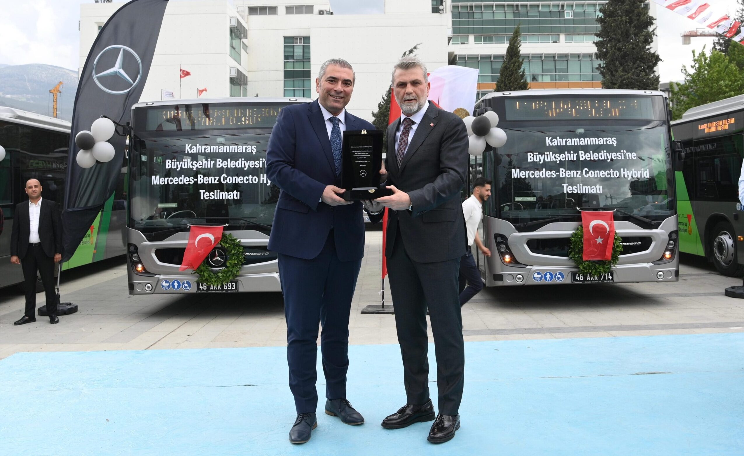 Kahramanmaraş’ta toplu taşıma yeni hibrit otobüslerle güçlendi