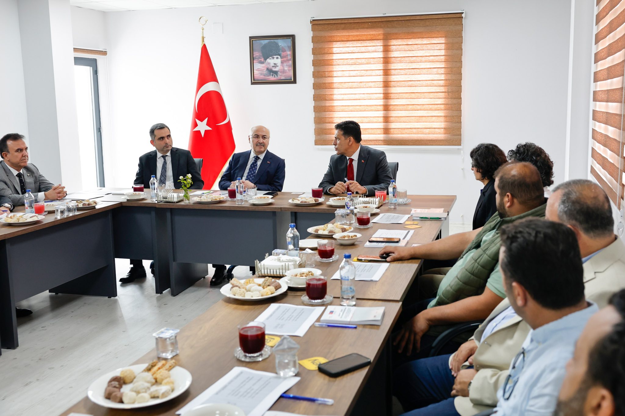 Kozan OSB Müteşebbis Heyet Toplantısı Vali Köşger başkanlığında gerçekleşti