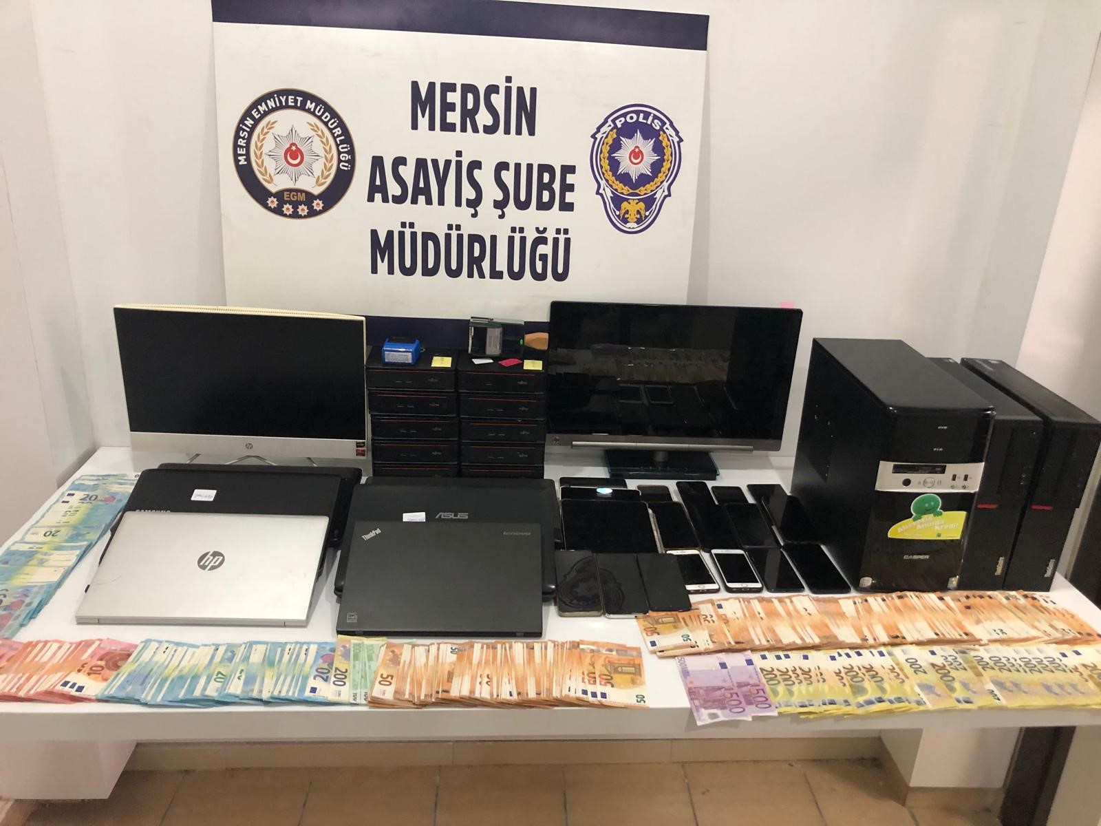 Mersin’de çağrı merkezi dolandırıcılığı: 10 şüpheli gözaltında
