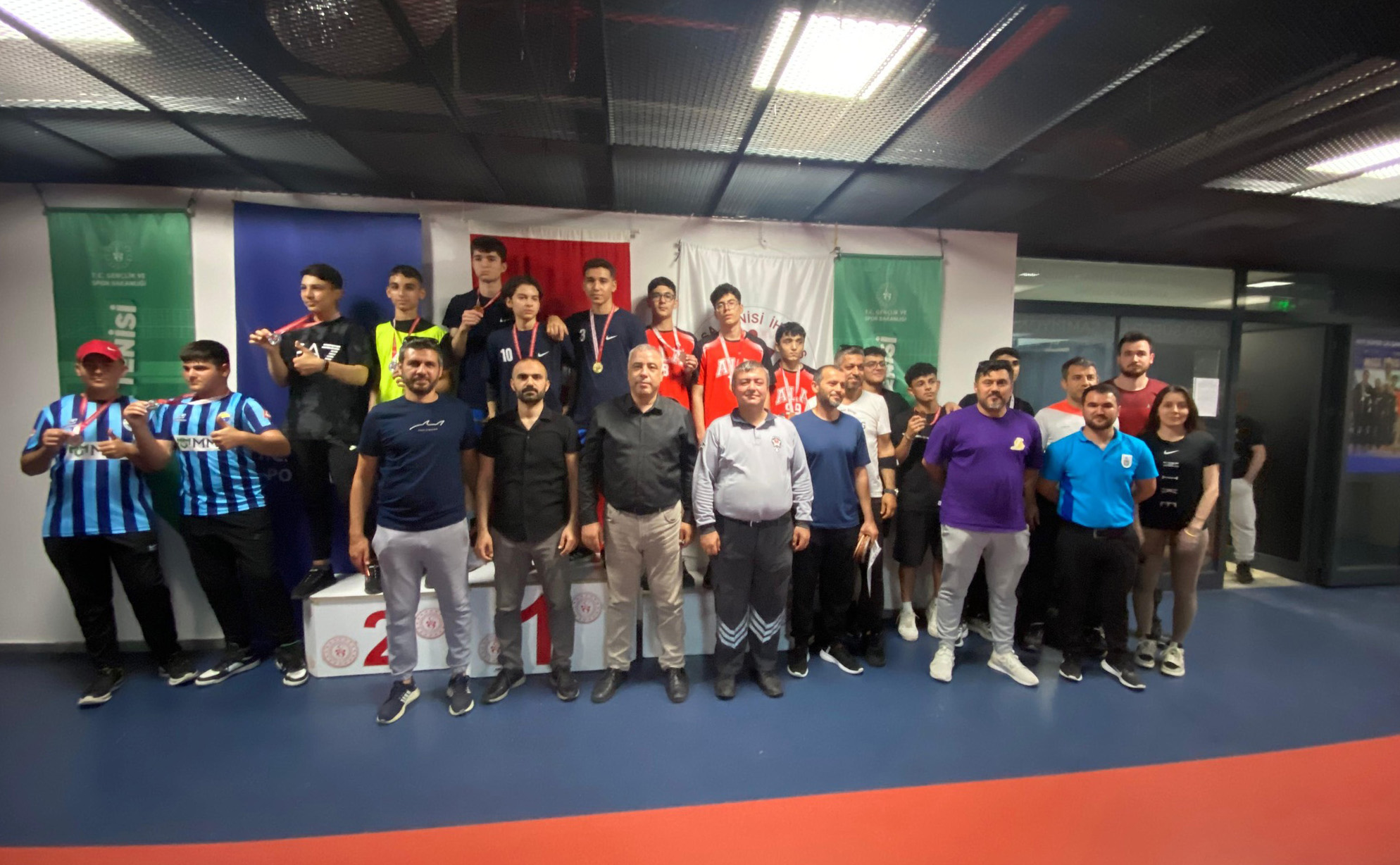 Okul Sporları Masa Tenisi müsabakaları tamamlandı